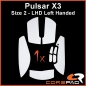 Preview: Corepad Soft Grips Grip Tape BTL BT.L Pulsar X3 Size 2 Medium Regular LHD Left Handed Hand